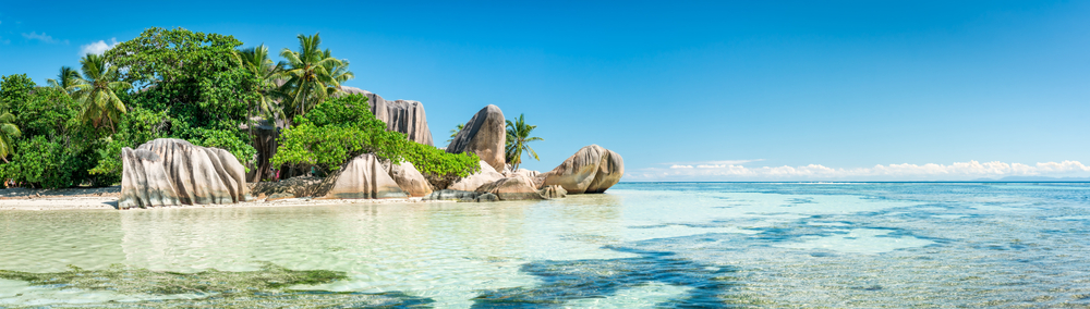 Playa de La Digue, Seychelles