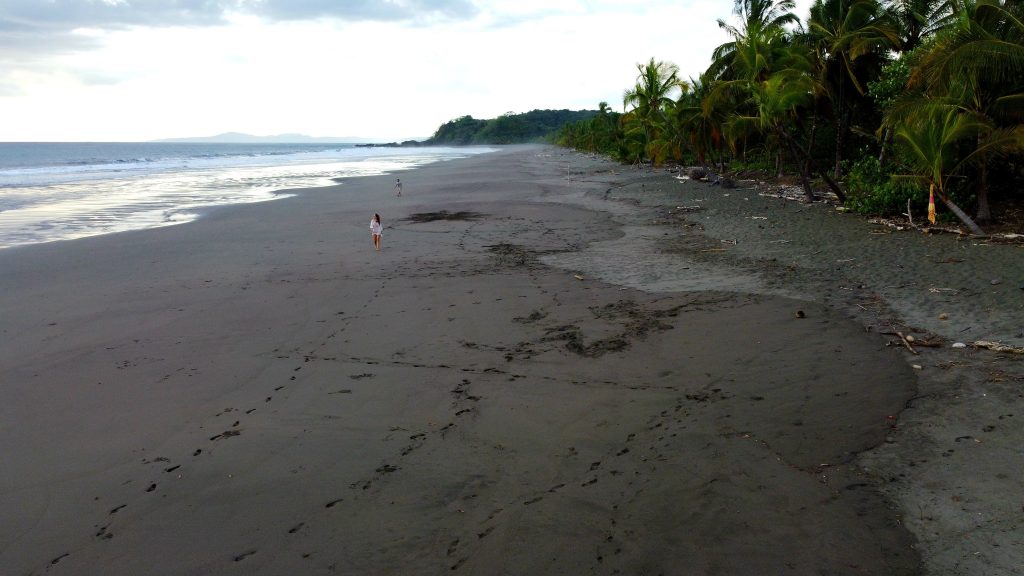 Paseando por Playa Morrillo, Panamá