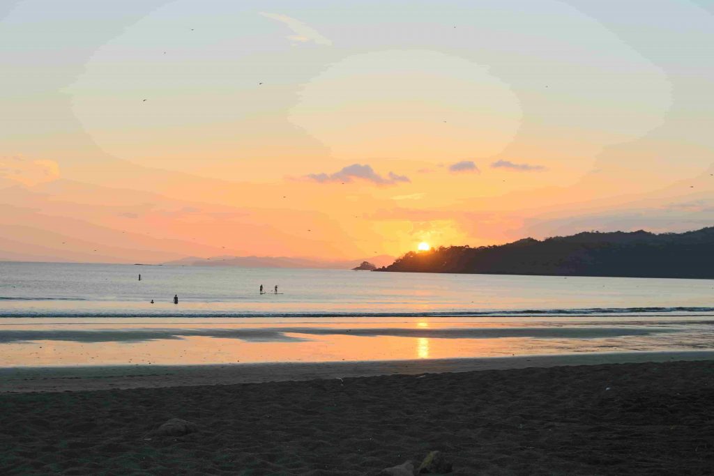 Sunset en Playa Venao, Panamá