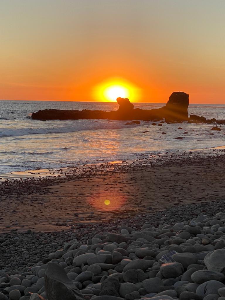 Sunset en el Tunco, El Salvador