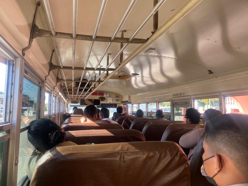 Bus desde Corozal a Ciudad de Belice